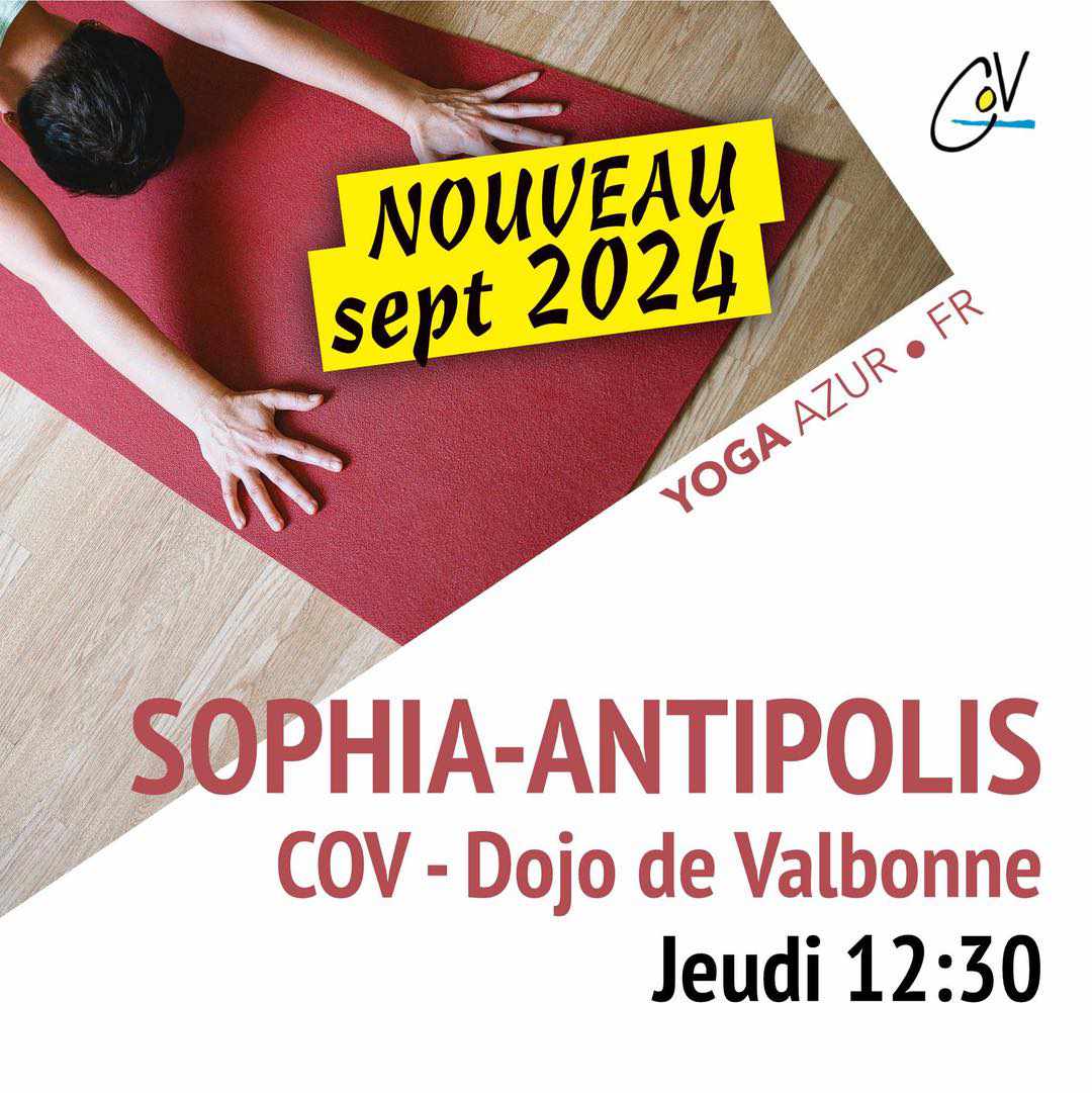 Cours de Yoga à Sophia-Antipolis / Valbonne